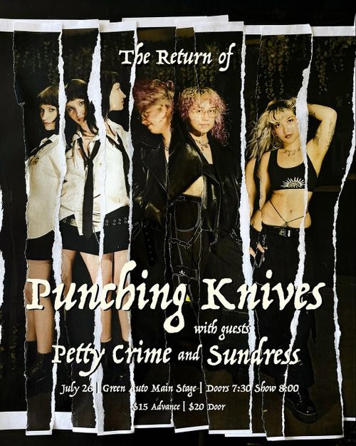 Punching Knives, Petty Crime, Sundress