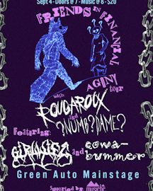 Rougaroux / ?NUMB?DAME? - Tour Kickoff Show + Girlwife & Cowabummer
