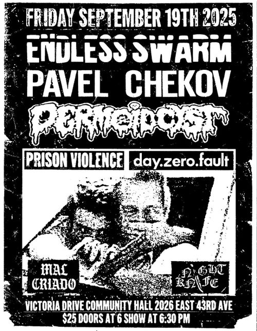 Dermoid Cyst, Prison Violence, Night Knife, Mal Criado