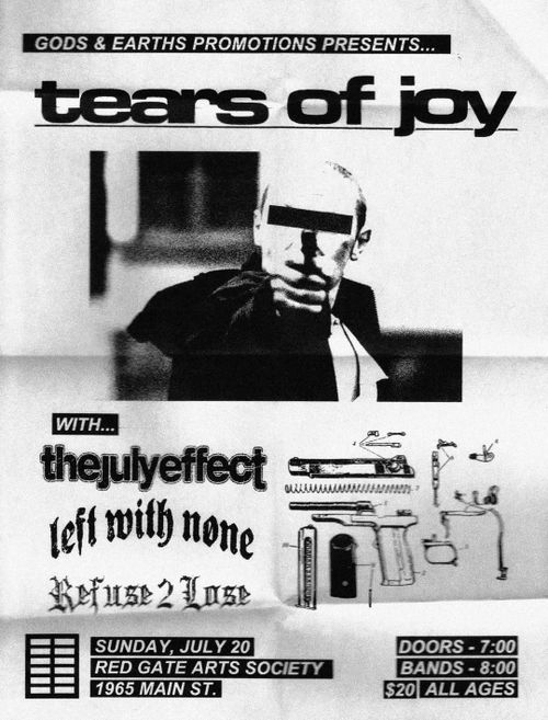 Tears of Joy, The July Effect, Left With None, Refuse 2 Lose