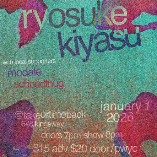 Ryosuke Kiyasu, Modale, Schnudlbug