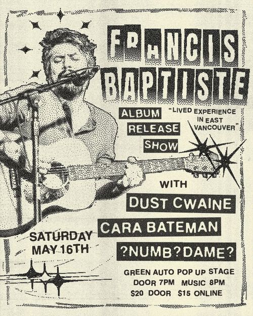 Francis Baptiste - Album Release Show